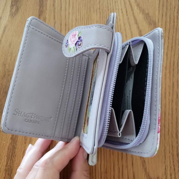 Shagwear Floral Bicycle Wallet - Picture 3 of 4